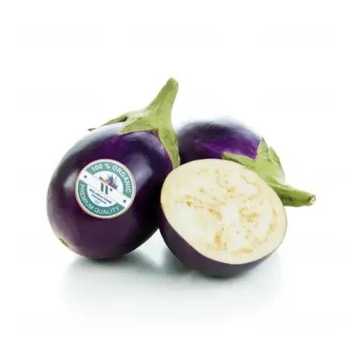 [Baingan- 1] Organic Gol Baingan (Eggplant)