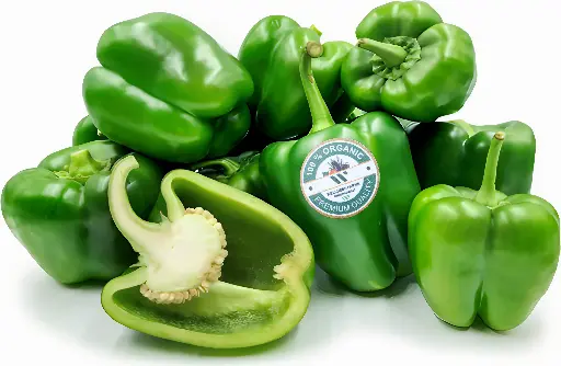 [Shimla- 1] Organic Shimla Sabaz (Green Bell Pepper)
