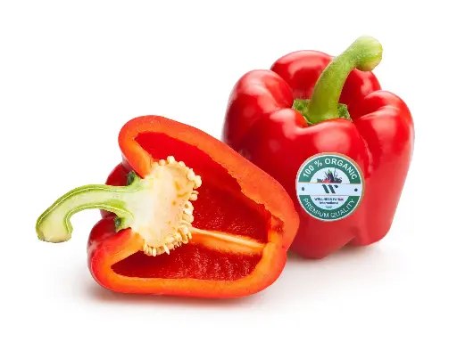 [Shimla- 4] Organic Shimla Lal (Red Bell Pepper)